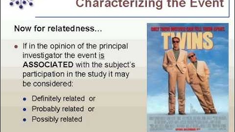 CTN Webinar: Adverse Event and Serious Adverse Event Reporting in CTN Trials