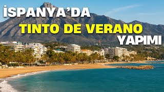 İspanyada Tinto De Verano Yaptık Yazın En Serinleten İspanyol İçeceği