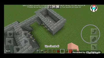 cách xây cửa có mật khẩu trong minecraft