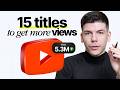 Copy These YouTube Titles, It’ll Blow Up Your Channel