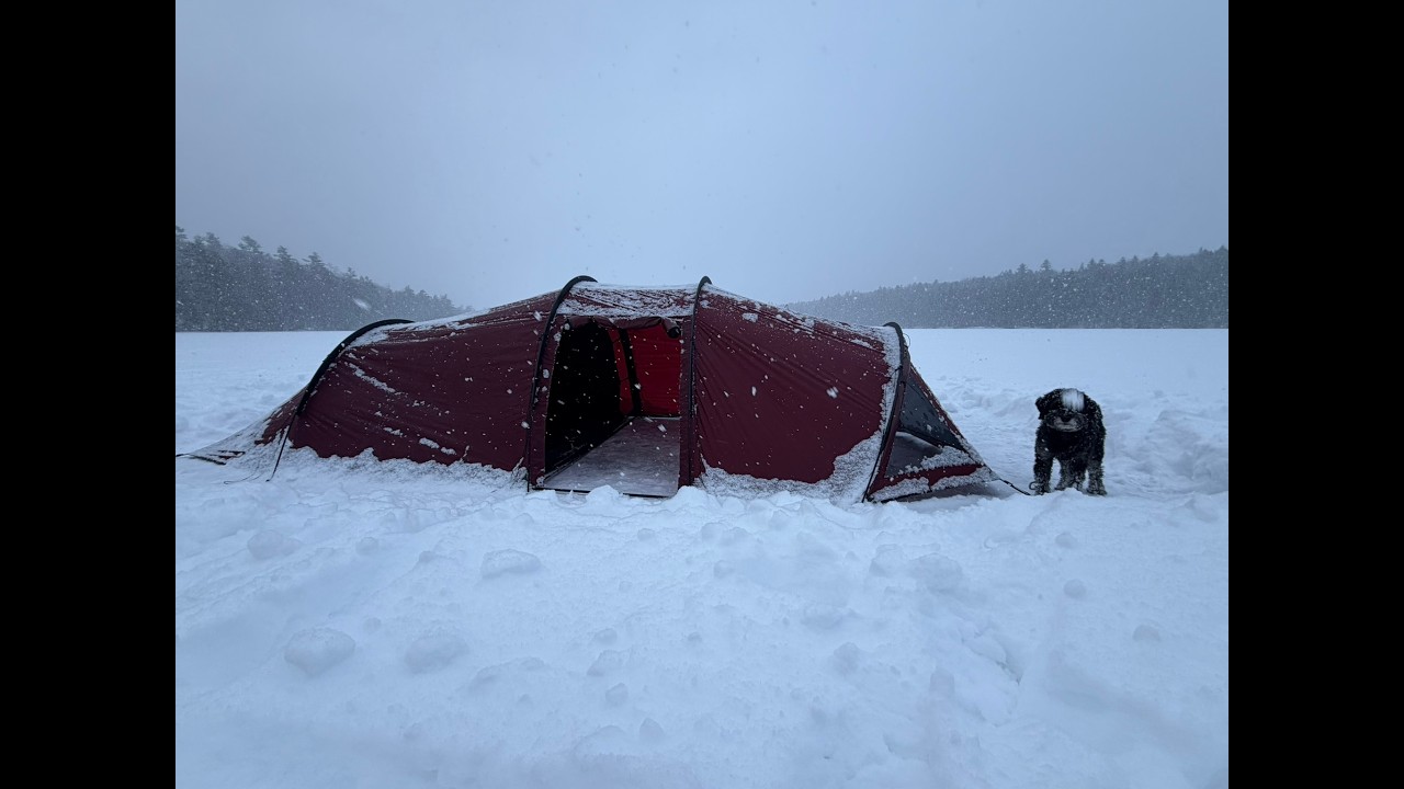 Review of the Pomoly Openvista 3 TPU Tunnel Hot Tent - What a View