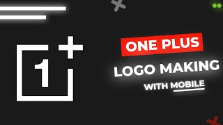 How to make One plus logo || One plus logo in pixellab || One plus logo tutorial || One plus logo🔥! screenshot 1