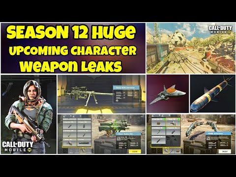 SEASON 12 Upcoming Character Weapon Leaks Cod Mobile | Cod Mobile S12 Leaks | CODM Season 12 Leaks