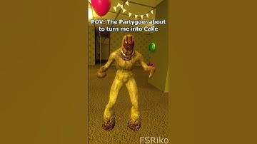 Thumbnail of How to beat a Partygoer🎈 #backrooms