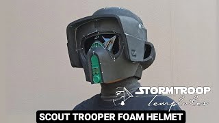 Scout trooper Helmet Foam Build