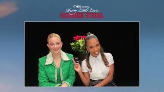 Zaria and Mallory Bechtel Tease Pretty Little Liars: Summer School