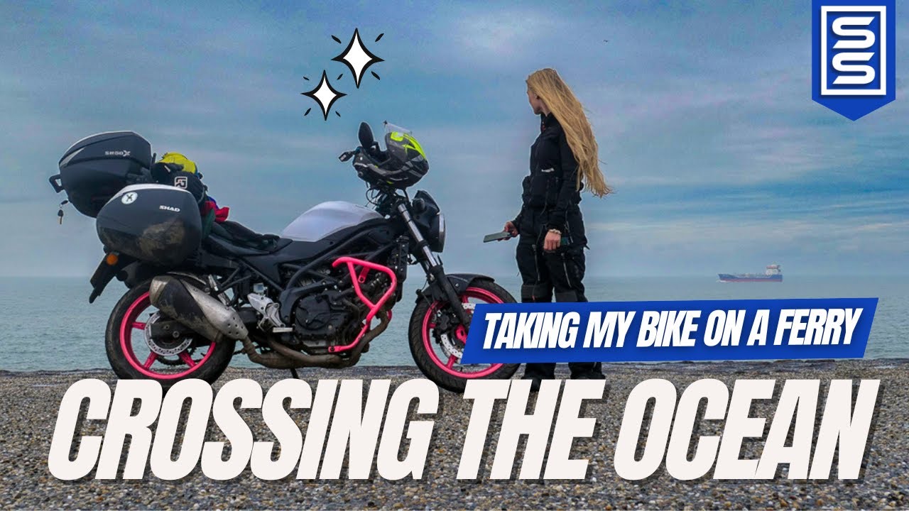 Прибытие в Амстердам на мотоцикле