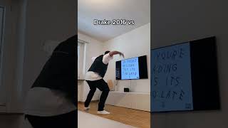 Drake 2016 vs Drake 2022 😂 #shorts