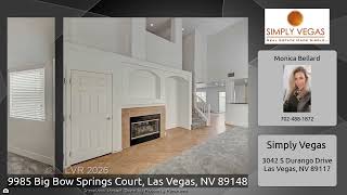 🏡✨ FOR RENT | Beautiful Las Vegas Home at 9985 Big Bow Springs ✨🏡