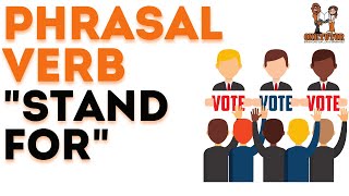Learn English Grammar Phrasal Verb Stand For