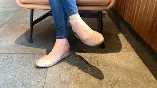 Sparkly Shoe Play Public Shoe Play, Toe Dipping, Double Dangles.