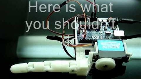 InMoov Finger Starter