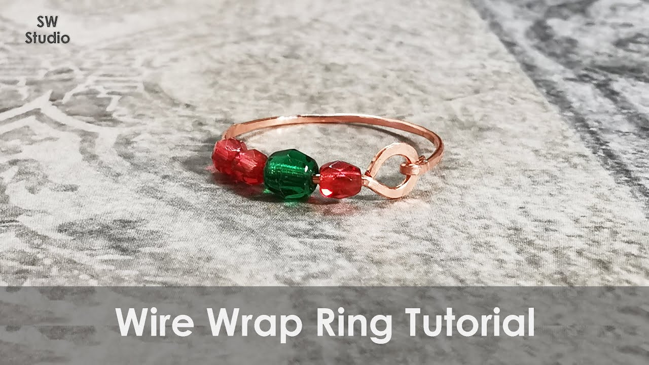 Ring/ DIY jewelry/Wire Wrap Ring Tutorial/DIY Accessories YouTube