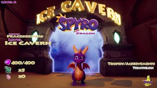 Spyro The Dragon: Level 6 / Ice Cavern Level (100%) - HTG