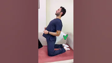 طقطقة وانحناء الظهر 