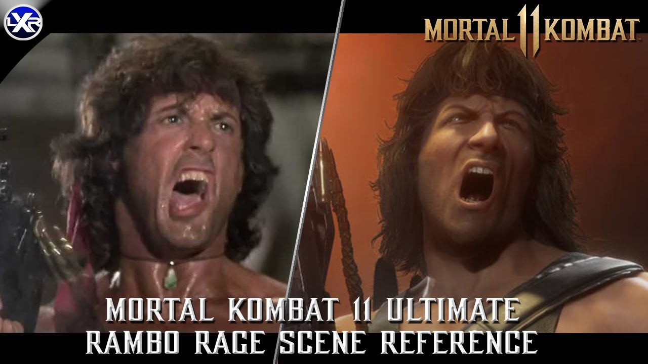 Mortal Kombat 11 Ultimate - Rambo First Blood Part 2 Rage Scene ...