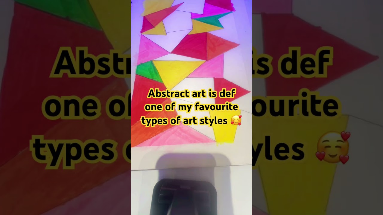 Day 2 of doing Abstract Art 🖼️ 🥰💖