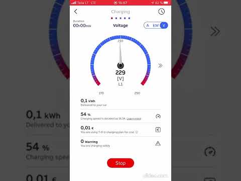 ABB Terra AC APP charging process