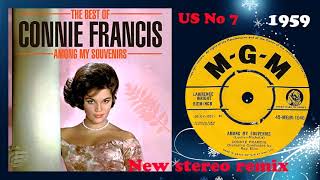Connie Francis - Among My Souvenirs - 2021 stereo remix