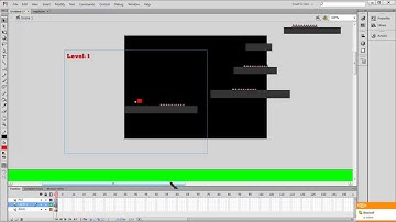 Flash Begginer Tutorial p3 - Platform game