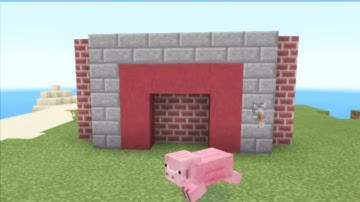 How to Make an Automatic Piston Door in Minecraft Pocket Edition 0.15.0!