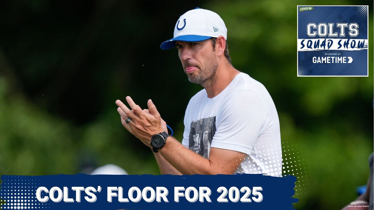 COLTS SQUAD SHOW: What is the Colts’ FLOOR in 2025? Colts-Bengals preseason recap and WR preview!