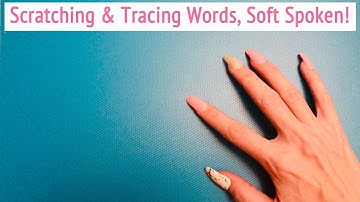 ASMR * Tracing & Scratching on Textured Cutting Board! * Tapping * Soft Spoken * ASMRVilla