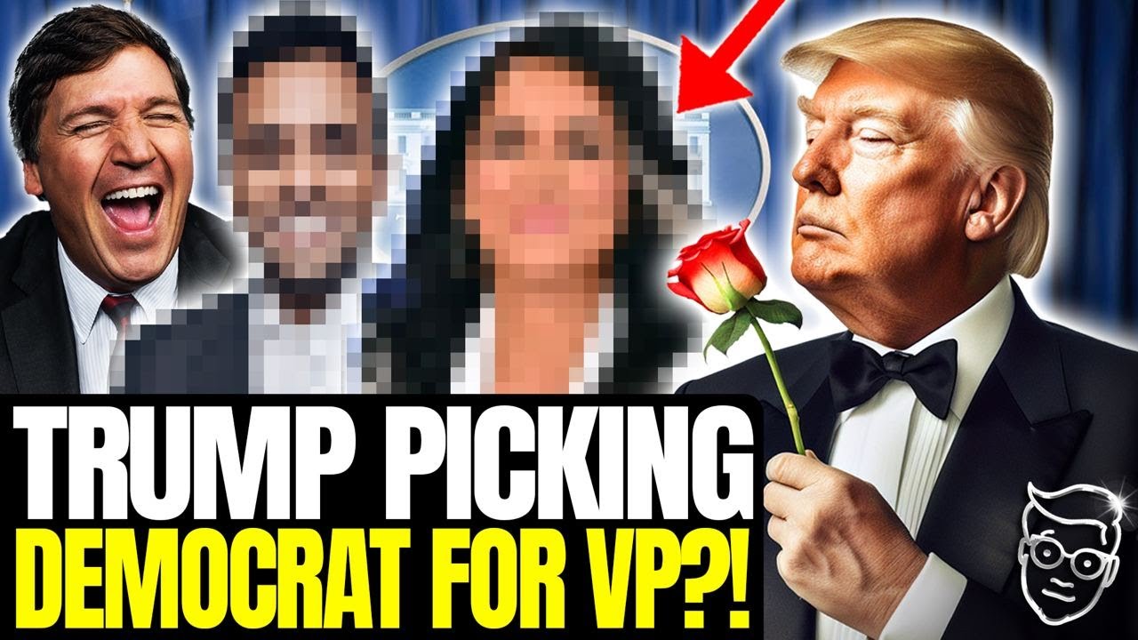 Tucker Asks Democrat if She'll Be Trump's Vice President, Answer Leaves Him in SHOCK, Unity Ticket?