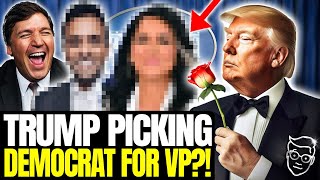 Tucker Asks Democrat if She'll Be Trump's Vice President, Answer Leaves Him in SHOCK, Unity Ticket?