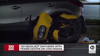 85 people died in traffic crashes during Utah's 100 Deadliest Days