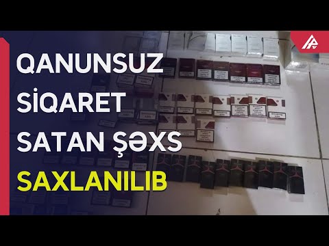 Naxçıvanda aksizsiz siqaret satan şəxs saxlanılıb – APA TV