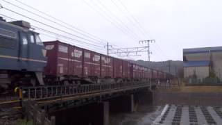 5075レ EF66 27号機 興津~清水