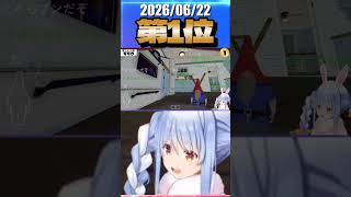 6/22 草コメント数ランキング第1位 #兎田ぺこら 1時間59分ごろ