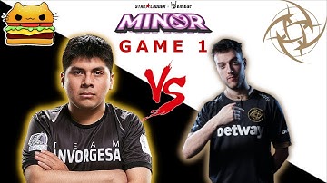Anvorgesa vs NiP Game 1 Highlights /Upper Bracket /Bo3/ Starladder ImbaTV Dota Minor 2019 Season 2