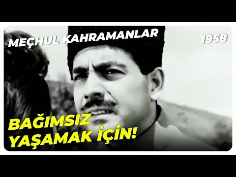 Meçhul Kahramanlar - Ordular İlk Hedefiniz Akdeniz! | Ayhan Işık Sezer Sezin | Yeşilçam Filmi