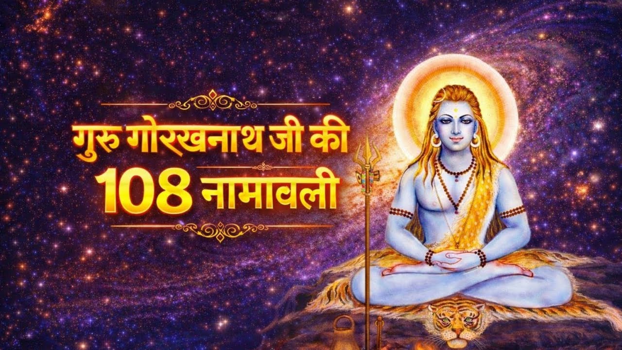 #gorakhnath गुरु गोरक्षनाथ अष्टौत्तरनामावलि,,,,