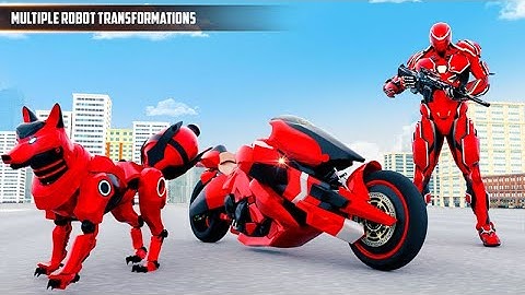 Wild Fox Transform Bike Robot Shooting: Robot Game Centaurus Games Android Gameplay