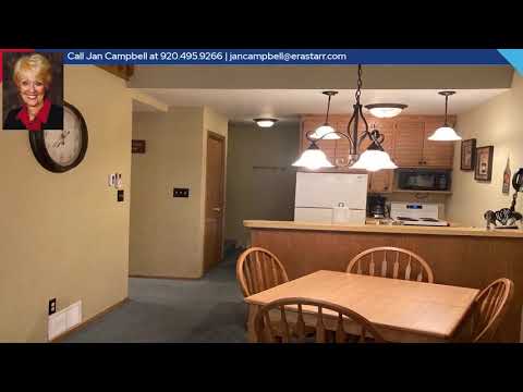 4908 N Landmark Cir Unit 1310, Egg Harbor, WI home video tour