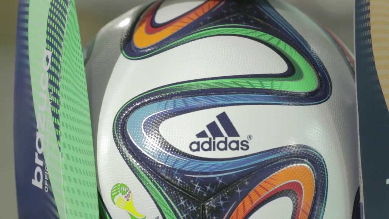 Brazuca. Match ball of 2014 FIFA world cup official ball - commercial ad 