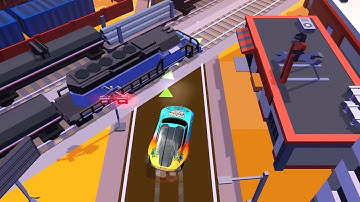 TAXI RUN - CRAZY DRIVER - Walkthrough Gameplay -All Levels Crazy Driving on Highway