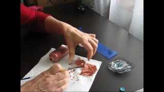 #lovesummerart Process video for making my Crinkle Flowers