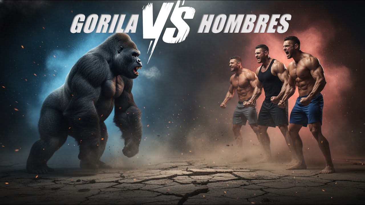 ¿Cuántos Hombres Se Necesitan Para Vencer A Un GORILA?