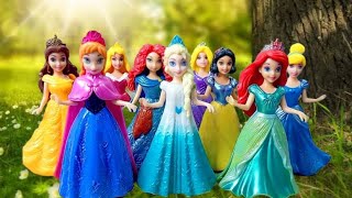 Looking for Disney Princess Dresses DIY Miniature Ideas for Barbie Wig, Dress, Faceup, and More! DIY