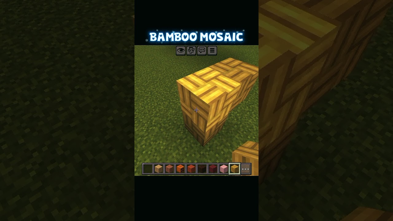 HOW TO MAKE A BAMBOO MOSAIC GOLEM 🤯💥😲