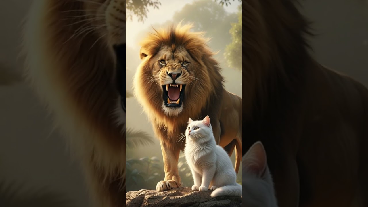 The Proud Lion & The Wise Cat 🦁🐱 | A Lesson in Humility 