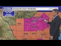 Excessive Heat Warning in effect for San Antonio until 8 p.m.