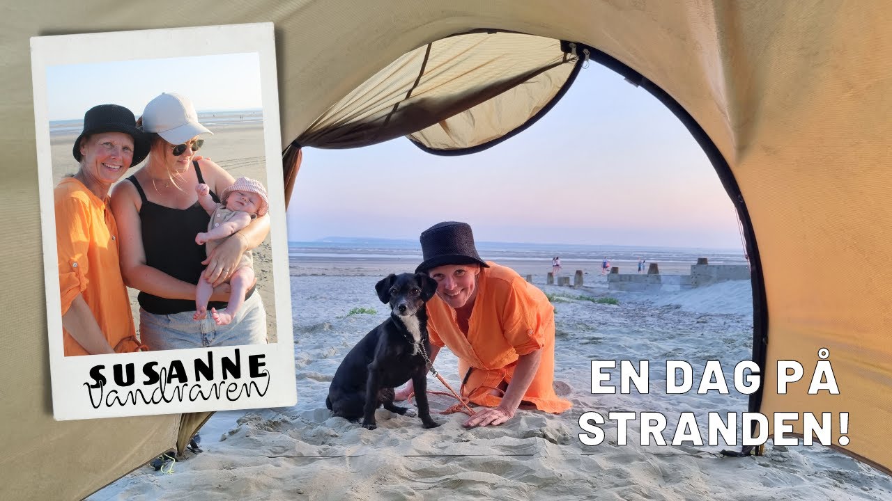 En dag på stranden! - YouTube