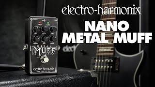 Nano Metal Muff Distortion Effects Pedal Black