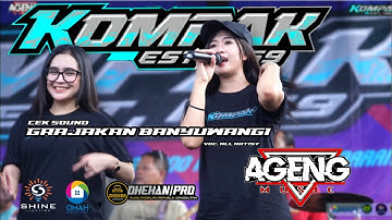 GRAJAKAN BANYUWANGI // ALL ARTIST // AGENG MUSIC  CEK SOUND 2025 LIVE KOMPAK WONOKERTO PEKALONGAN