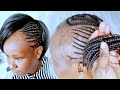 Bob cut with side Ghana weave ||Kenyan Hair Style|@JOYCE ARTS